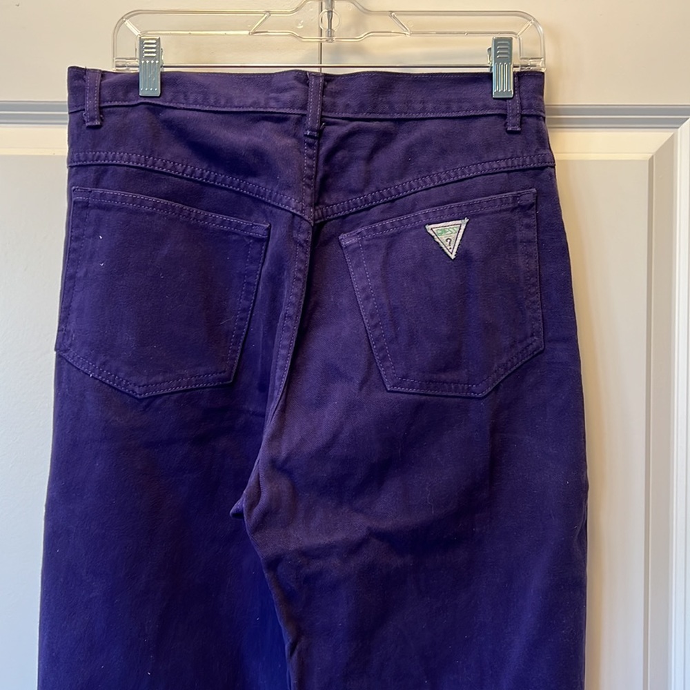 Guess Vintage Purple Mens Jeans 32